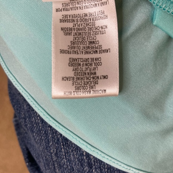 BCBGMAXAZRIA blue/teal anything dress up dress - Picture 11 of 12